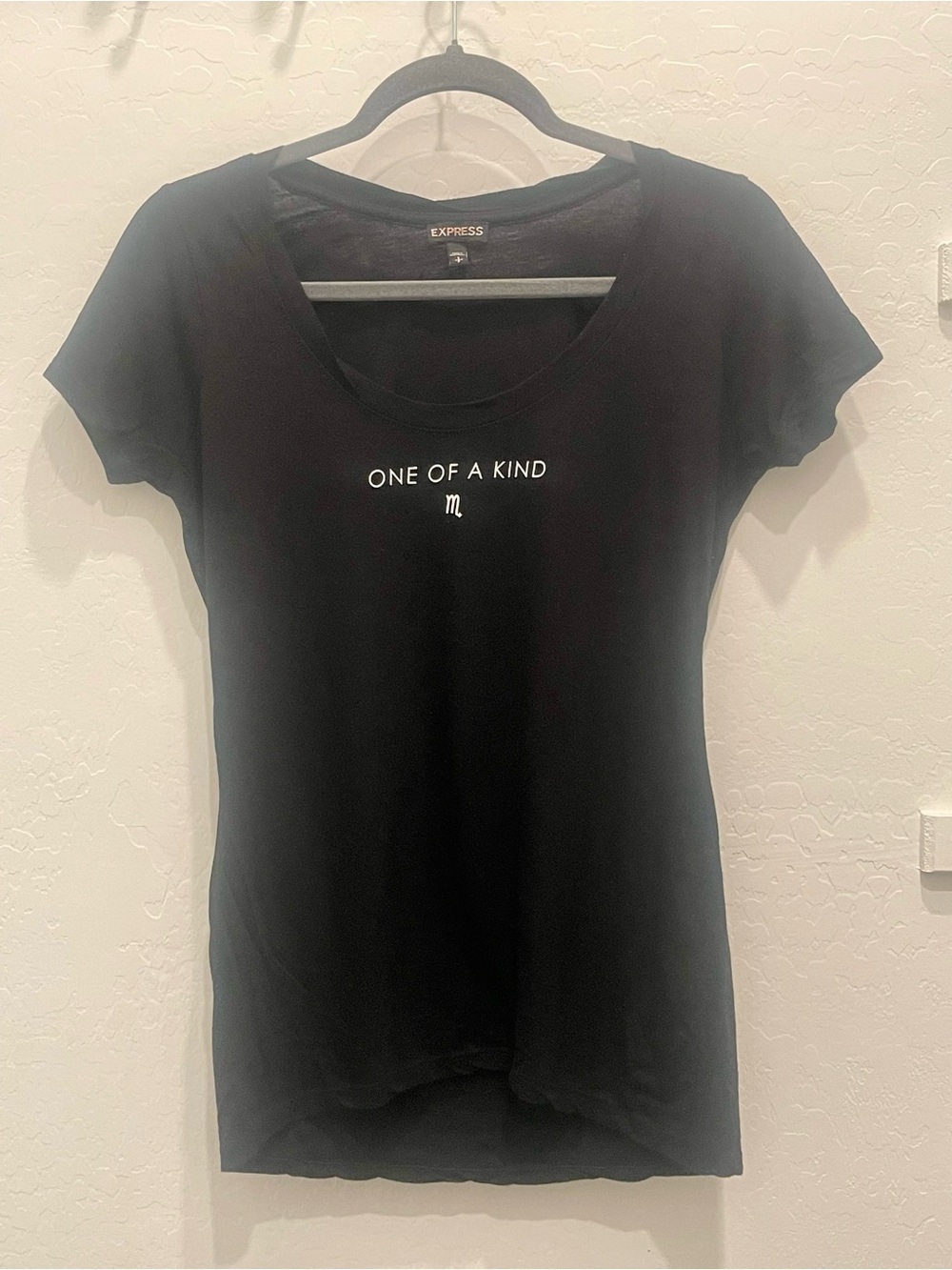 Express Black 'One of a Kind' Short Sleeve Graphic Tee